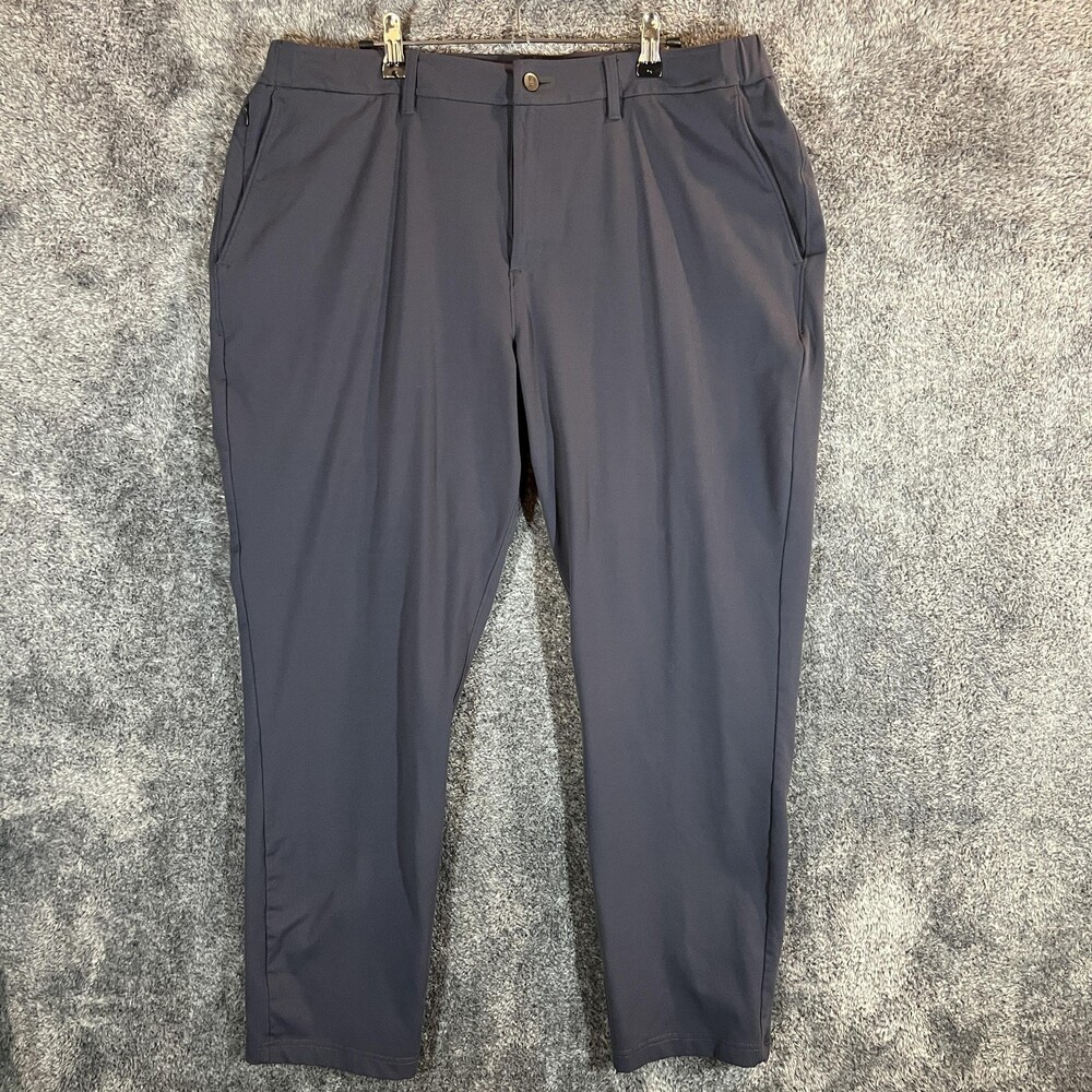 Public Rec Pants Mens 38x30 Navy Blue Slim Fit Stretch Nylon Spandex Performance